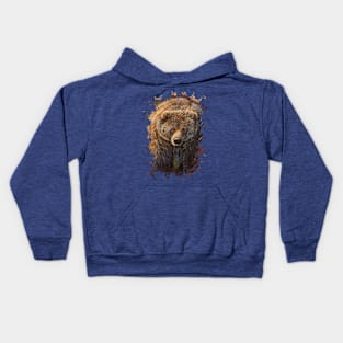 Grizzly Stare Kids Hoodie